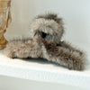 Wholesale Plush Square Grab Clip Hairpin Handmade For Women