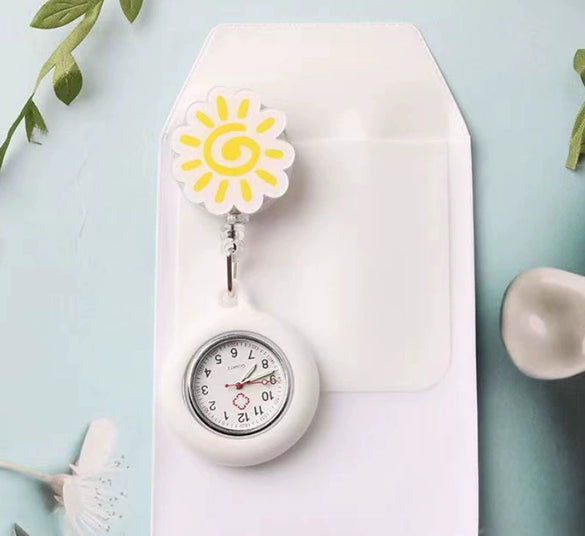 Wholesale Pocket Watch Plastic Silicone Cartoon Round Dial