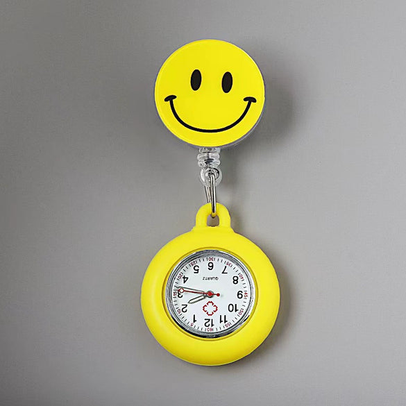 Wholesale Pocket Watch Plastic Silicone Cartoon Round Dial