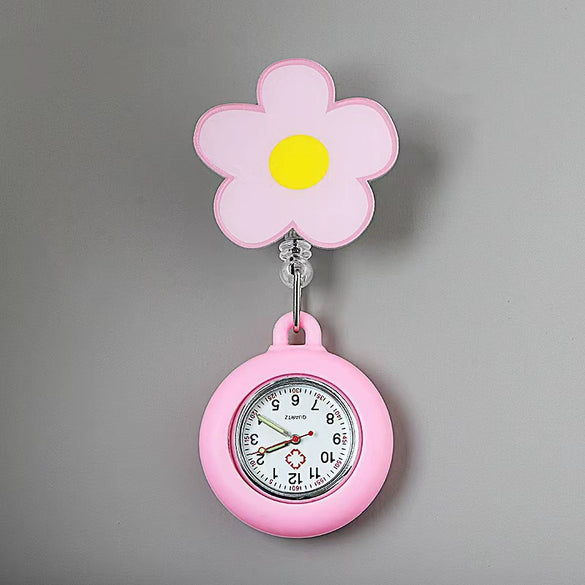 Wholesale Pocket Watch Plastic Silicone Cartoon Round Dial