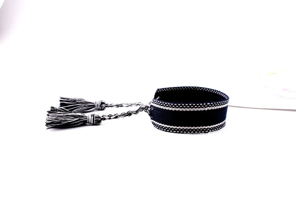 Wholesale Polyester Hand Woven Bracelet With Bohemian Ethnic Style And Letter Design