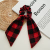Wholesale Ponytail Hair Ring Headdress Handmade Fabric With Festive Elements