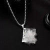 Wholesale Pop Style Geometric Electroplated Book Shape Alloy Pendant Necklace For Men Women And Teenagers
