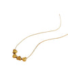 Wholesale Princess Style Love Heart Shape Stainless Steel Necklace With Electroplating