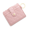 Wholesale Pu Leather Keychains Card Bags With Multiple Card Slots Solid Color Urban Simplicity