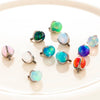 Wholesale Puncture Jewelry Accessories Titanium Alloy Ball Screw Head Fashion Geometric Polishing