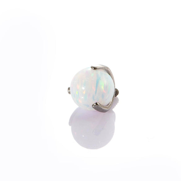 Wholesale Puncture Jewelry Accessories Titanium Alloy Ball Screw Head Fashion Geometric Polishing