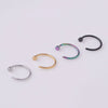 Wholesale Puncture Jewelry 316L Medical Stainless Steel Cross Electroplated