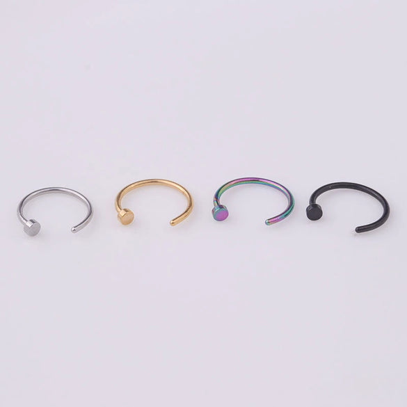 Wholesale Puncture Jewelry 316L Medical Stainless Steel Cross Electroplated