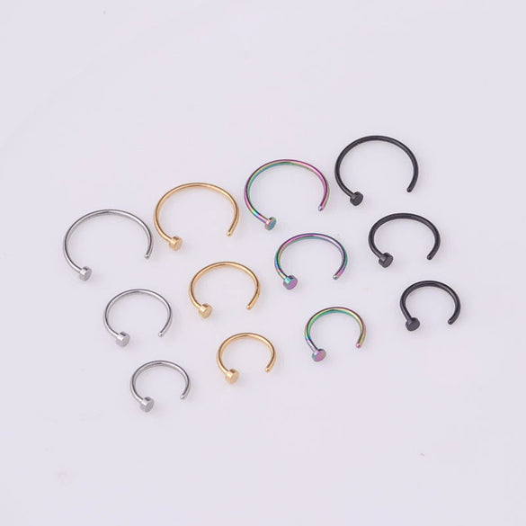 Wholesale Puncture Jewelry 316L Medical Stainless Steel Cross Electroplated