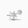 Wholesale Puncture Jewelry Titanium Alloy Heart Shape Electroplated For Women