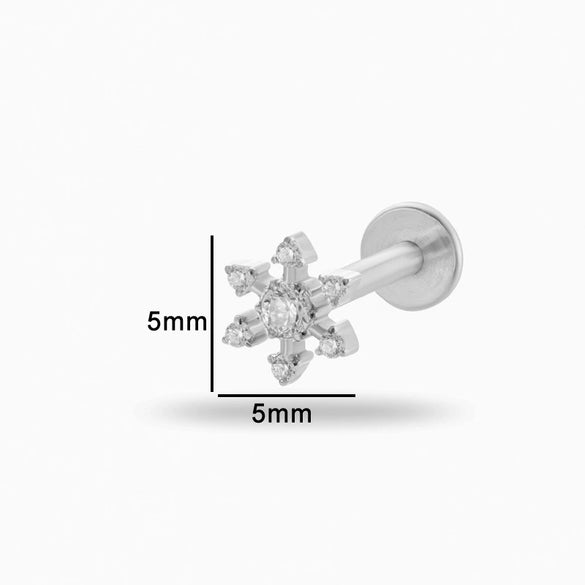 Wholesale Puncture Jewelry Titanium Alloy Heart Shape Electroplated For Women