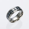 Wholesale Punisher Necklaces And Rings Movie Games Peripheral Titanium Steel Dripping Oil Style