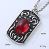 Wholesale Punk Necklace With Stainless Steel Geometric Pattern Fivepointed Star And Devil's Eye Design Polished