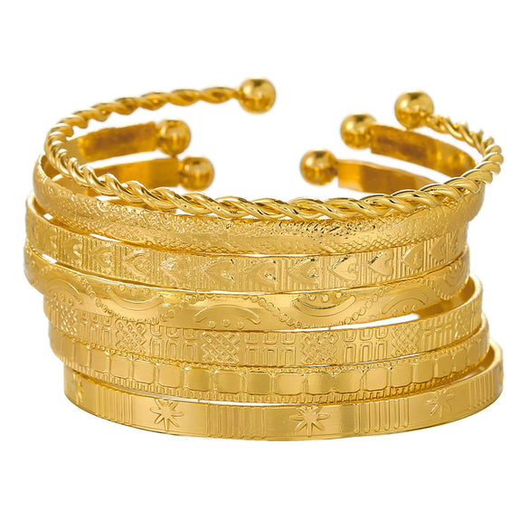 Wholesale Punk Style Exaggerated Hollow Geometric Iron Electroplated Unisex Bracelet