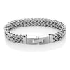 Wholesale Punk Style Geometric Titanium Steel Welding Polishing Bracelet For Men And Unisex