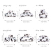Wholesale Pvc Cartoon Animal Style Square Semiround Hollow Baking Paint Hair Gripper Clip Jewelry