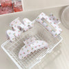 Wholesale Pvc Sweet Floral Tulip Shark Clip Hair Accessories For Women With Baking Paint