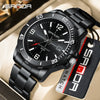 Wholesale Quartz Watch Alloy Alloy And Stainless Steel Material Round Shape Fashionable Men's Business Watch