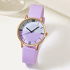 Wholesale Quartz Watch Alloy Case Silicone Strap Round Dial Leisure Style