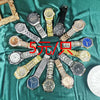 Wholesale Quartz Watches Zinc Alloy Case Imitation Leather Strap Stainless Steel Buckle Round Dial Leisure Style For Men