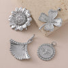 Wholesale Real Gold Electroplated Copper Ins Style French Flower Nut Coconut Tree Bee Jewelry Accessories Bracelet Necklace