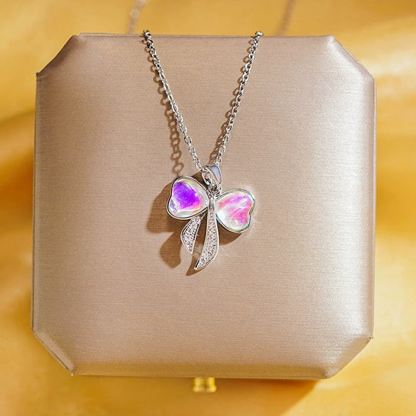 Wholesale Real Gold Electroplated Geometric Pattern Titanium Steel And Copper Necklace With Zircon And Pearl For Women Elegant Light Luxury Jewelry