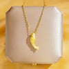 Wholesale Real Gold Electroplated Geometric Pattern Titanium Steel And Copper Necklace With Zircon And Pearl For Women Elegant Light Luxury Jewelry