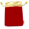 Wholesale Red Flannel Jewelry Bags For Packaging