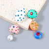 Wholesale Resin Acrylic Imitation Pearl Geometric Earrings For Women