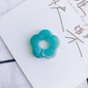 Wholesale Resin And Plastic Flower Earrings Accessories With Environmental Protection Treatment For Diy Jewelry