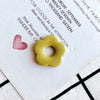 Wholesale Resin And Plastic Flower Earrings Accessories With Environmental Protection Treatment For Diy Jewelry