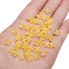 Wholesale Resin And Plastic Fourpetal Floret Loose Beads For Handmade Jewelry Accessories
