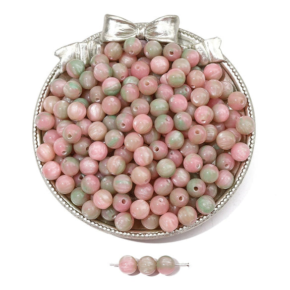 Wholesale Resin And Plastic Loose Beads Starry Sky Style Diy Handmade Bracelet And Necklace Accessories