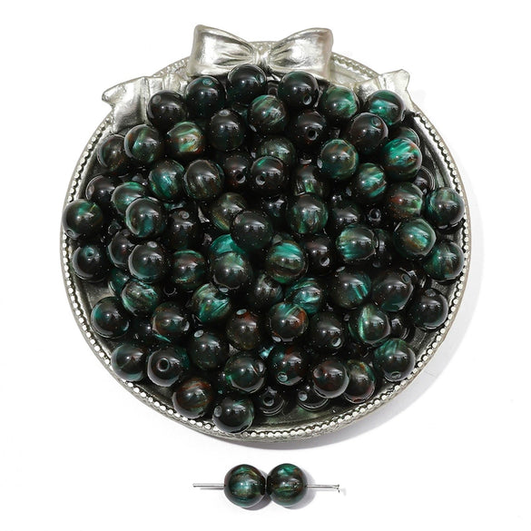 Wholesale Resin And Plastic Loose Beads Starry Sky Style Diy Handmade Bracelet And Necklace Accessories