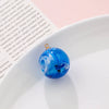 Wholesale Resin And Plastic Natural Style Luminous Blue Sky White Cloud Big Goose Epoxy Necklace Pendant Jewelry