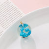 Wholesale Resin And Plastic Natural Style Luminous Blue Sky White Cloud Big Goose Epoxy Necklace Pendant Jewelry