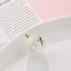 Wholesale Resin And Plastic Natural Style Luminous Blue Sky White Cloud Big Goose Epoxy Necklace Pendant Jewelry