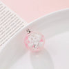 Wholesale Resin And Plastic Natural Style Luminous Blue Sky White Cloud Big Goose Epoxy Necklace Pendant Jewelry