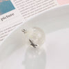 Wholesale Resin And Plastic Natural Style Luminous Blue Sky White Cloud Big Goose Epoxy Necklace Pendant Jewelry