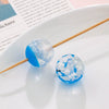 Wholesale Resin And Plastic Natural Style Luminous Blue Sky White Cloud Big Goose Epoxy Necklace Pendant Jewelry