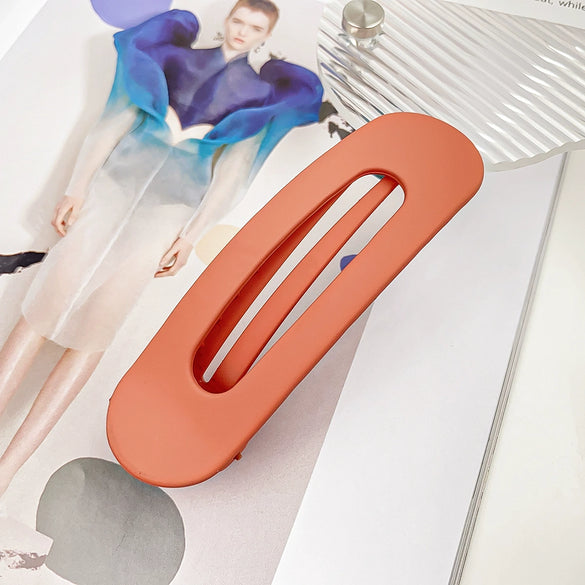 Wholesale Resin Duckbill Clip Handmade Simple Style Hairpin