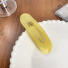 Wholesale Resin Duckbill Clip Handmade Simple Style Hairpin
