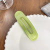 Wholesale Resin Duckbill Clip Handmade Simple Style Hairpin