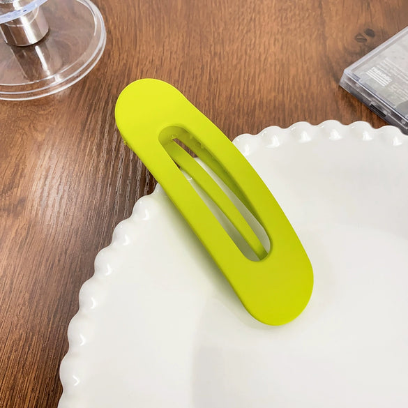 Wholesale Resin Duckbill Clip Handmade Simple Style Hairpin