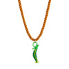 Wholesale Resin Fruit Pattern Female Pendant Necklace With Highstrength Polyester Filament Chain