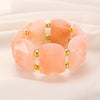 Wholesale Resin Geometric Asymmetrical Open Bracelet For Women Environmentalfriendly Retro Exaggerated Simple Elegant Highend Versatile