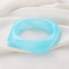 Wholesale Resin Geometric Asymmetrical Open Bracelet For Women Environmentalfriendly Retro Exaggerated Simple Elegant Highend Versatile