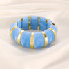 Wholesale Resin Geometric Asymmetrical Open Bracelet For Women Environmentalfriendly Retro Exaggerated Simple Elegant Highend Versatile