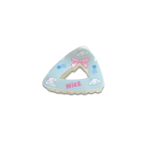 Wholesale Resin Handmade Cartoon Animal Style Puppy Bow Floral Side Clip